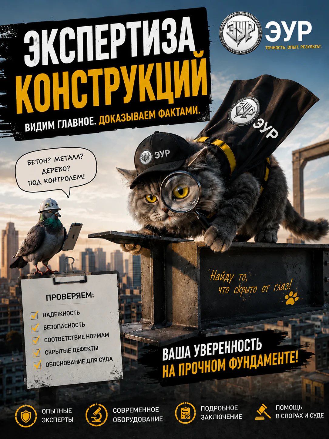 Экспертиза конструкций 