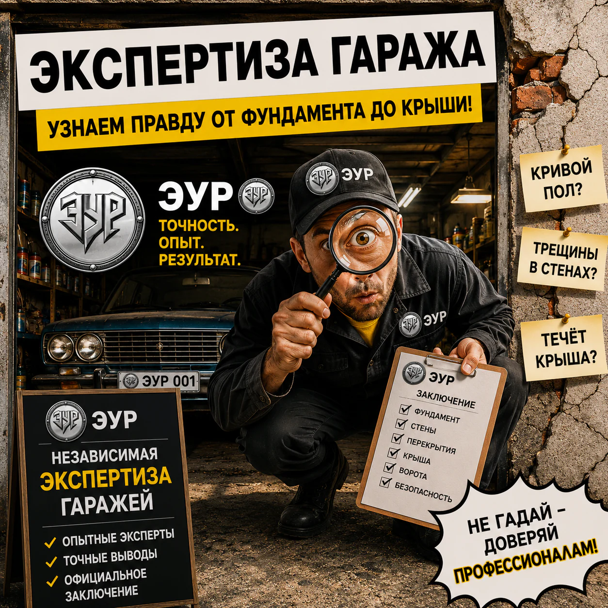 Обследование и экспертиза здания