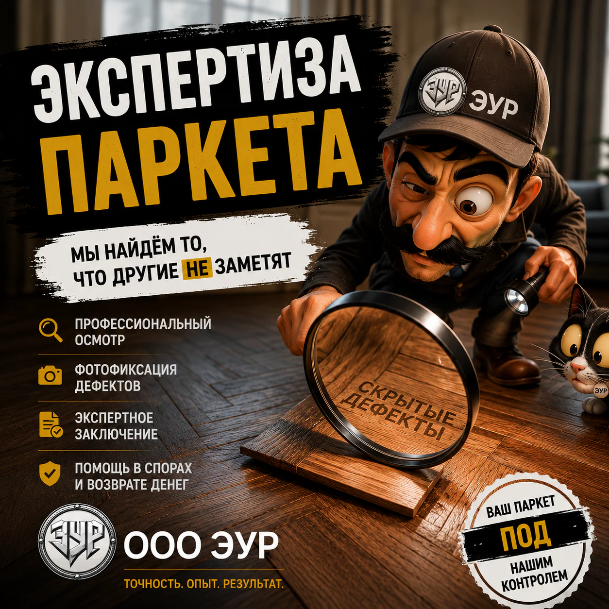Экспертиза паркета