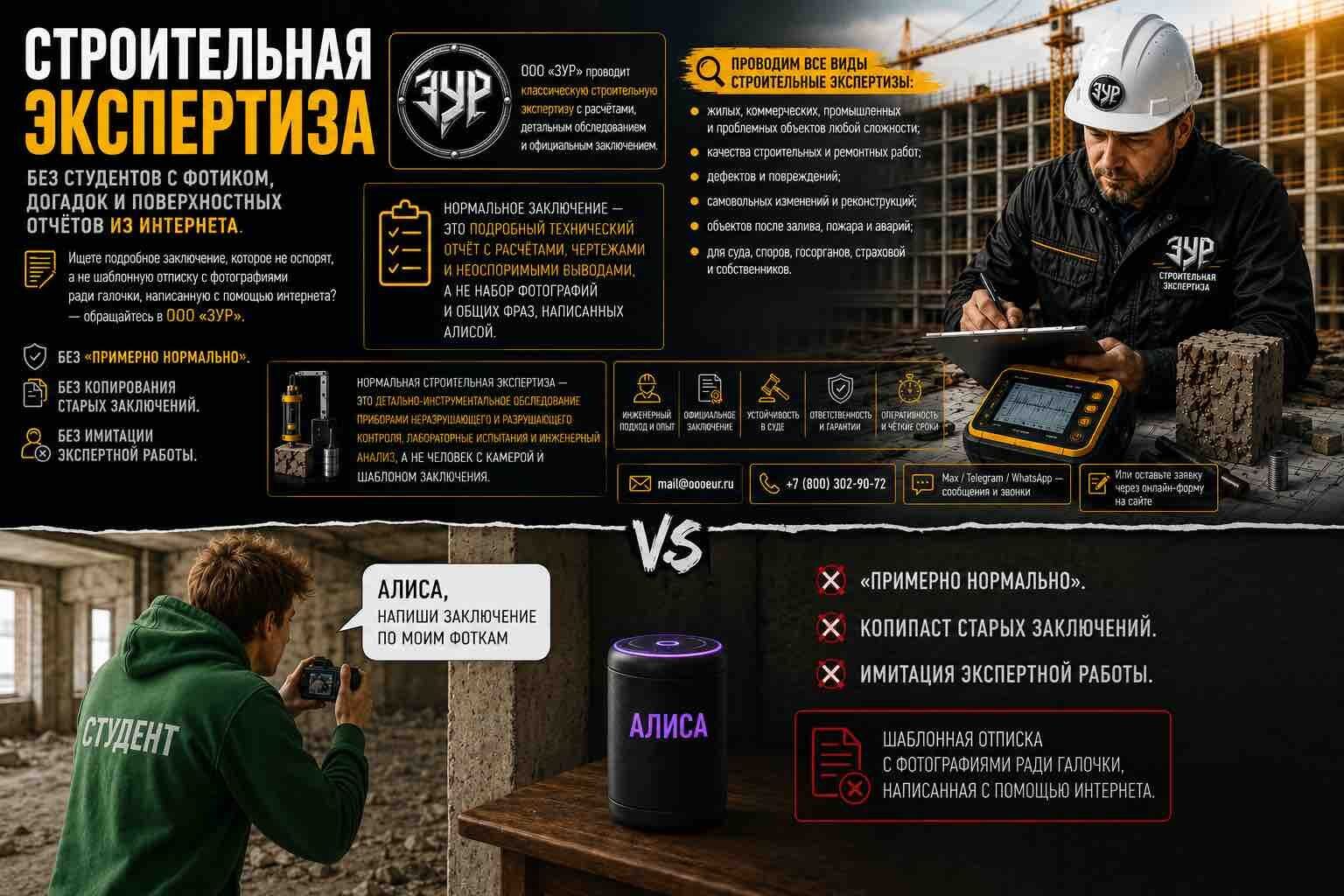 Заказать строительную экспертизу