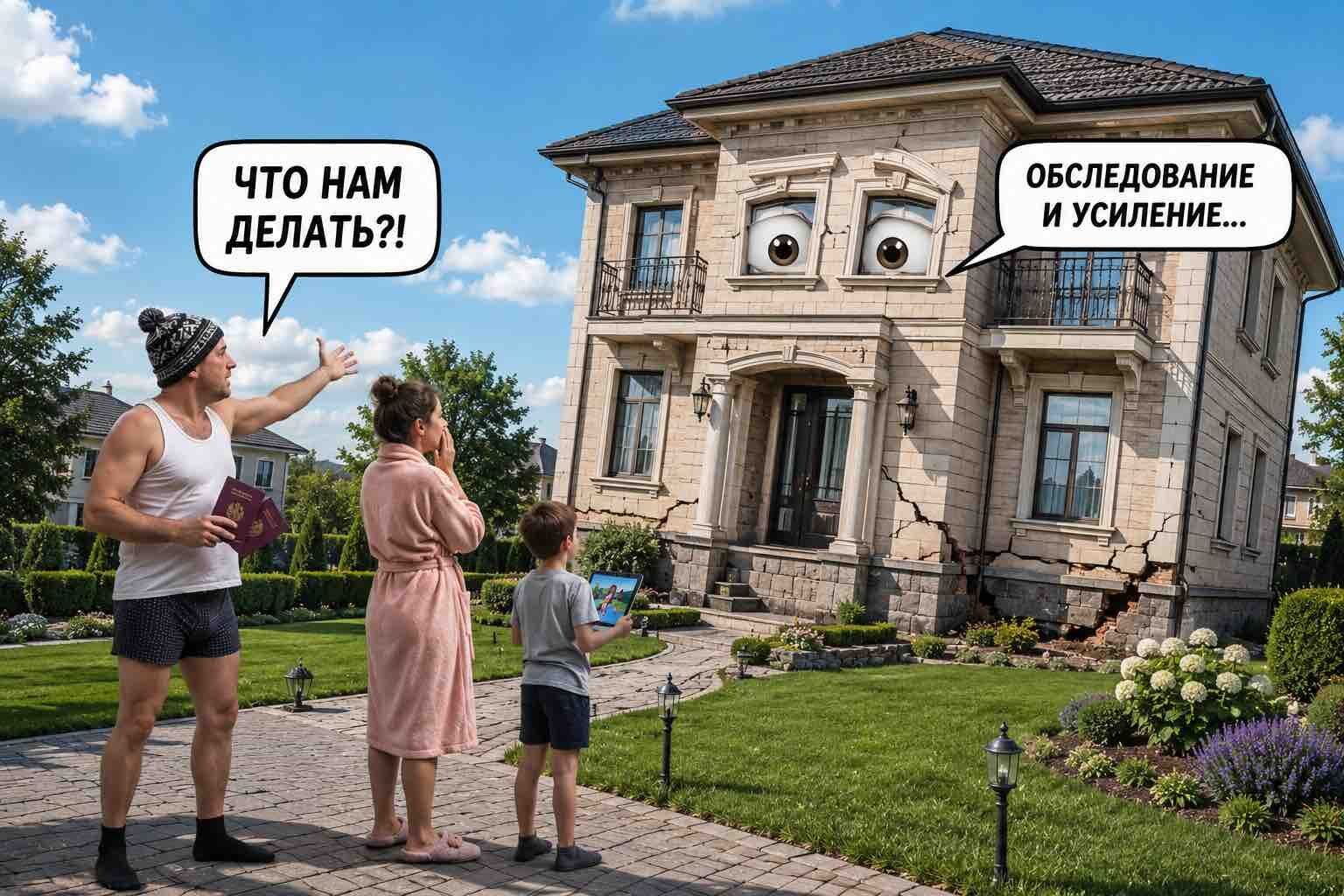 Обследование и экспертиза фундамента